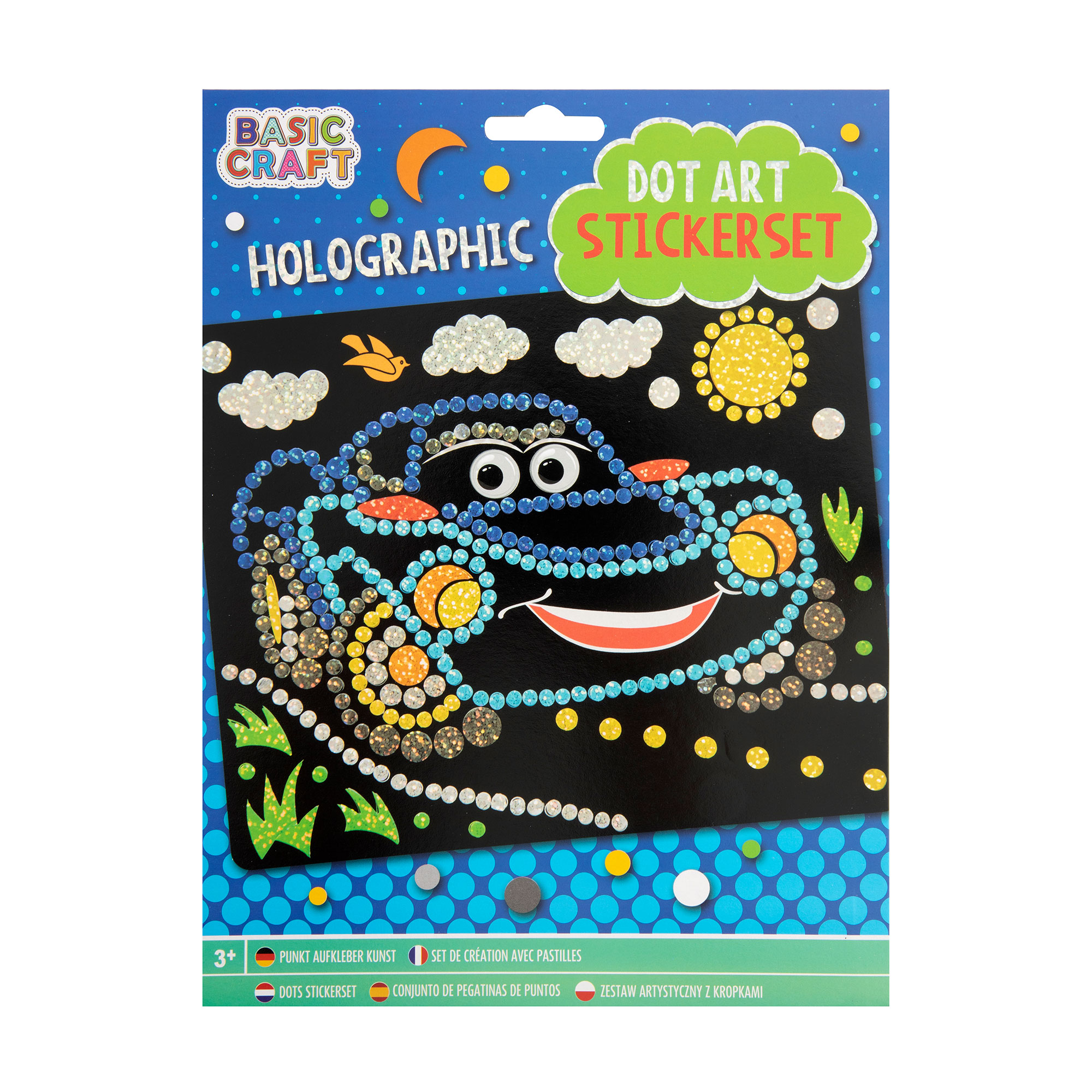 

Набір наліпок Grafix Holographic Car Dot Art від 3 років, 22*18 см (6337638)