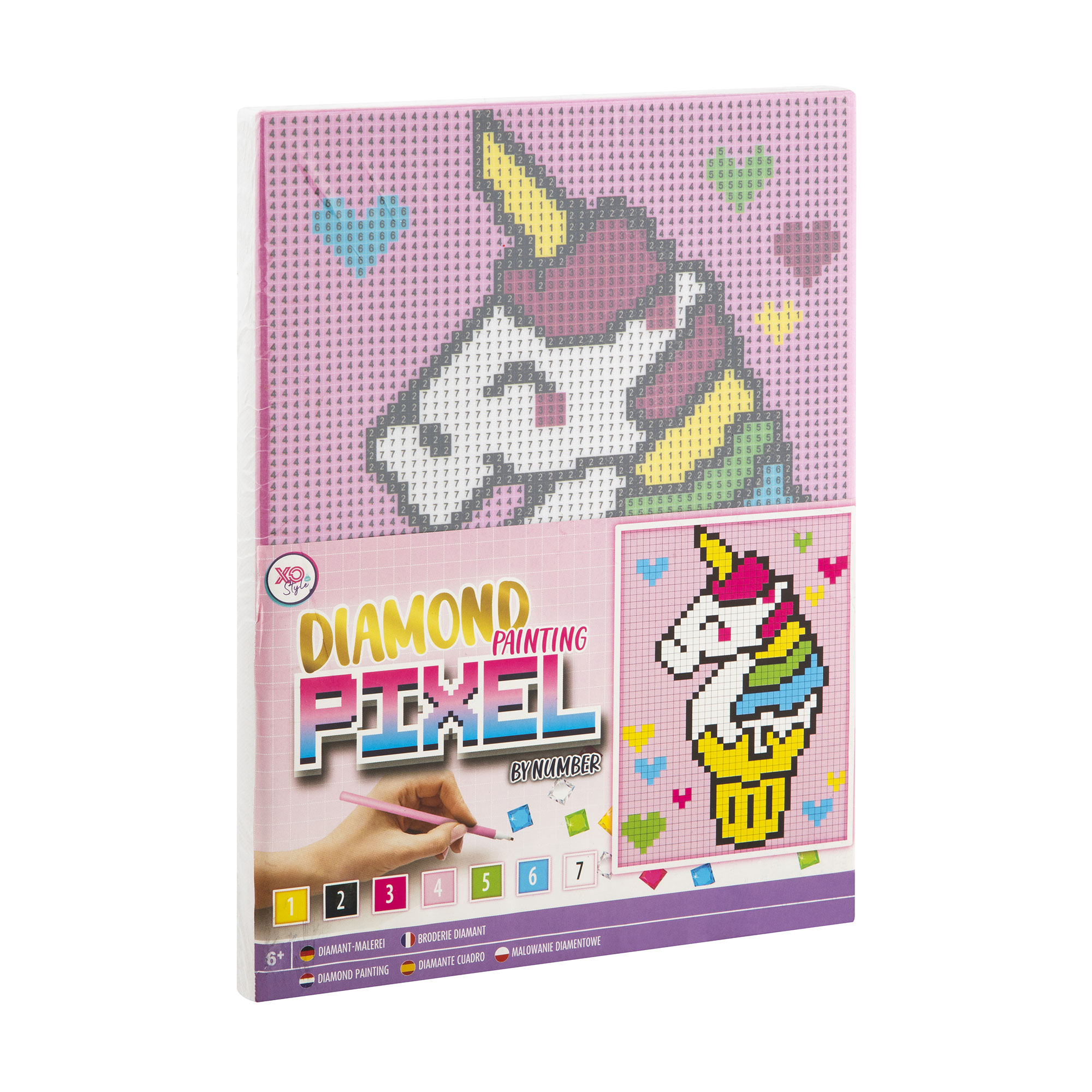 

Алмазна мозаїка за номерами Grafix Unicorn від 6 років, 20*15 см (6337713)