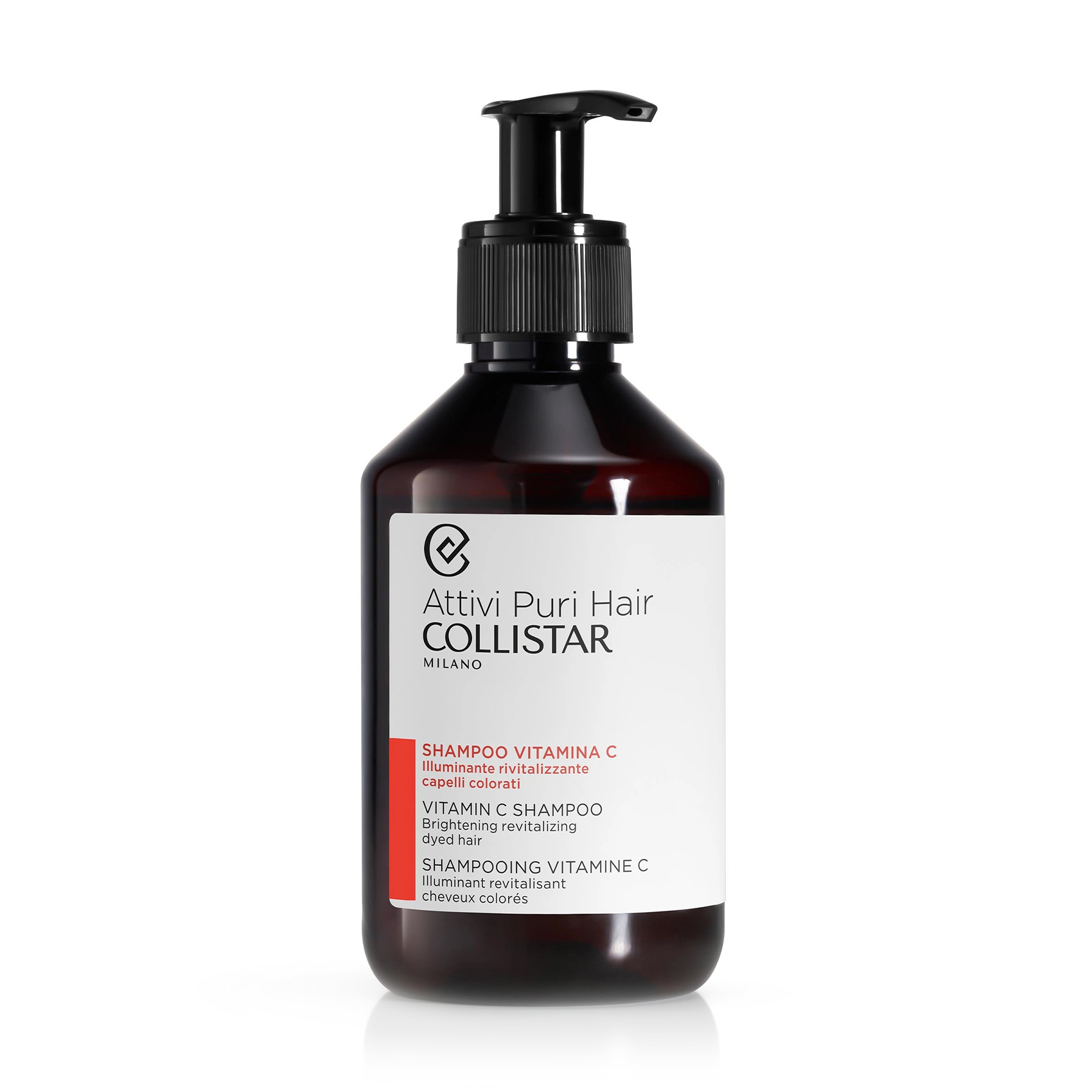 

Шампунь для волосся Collistar Attivi Puri Hair Vitamin C Shampoo, 250 мл