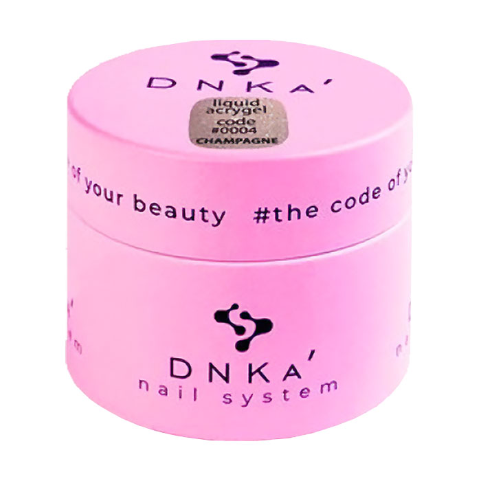 

Уцінка! Рідкий акрил-гель для нігтів DNKa' Liquid Acrygel 0004 Champagne, 15 мл