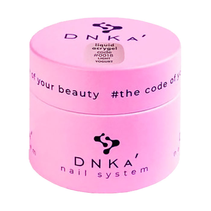 

Уцінка! Рідкий акрил-гель для нігтів DNKa' Liquid Acrygel 0018 Yogurt, 15 мл