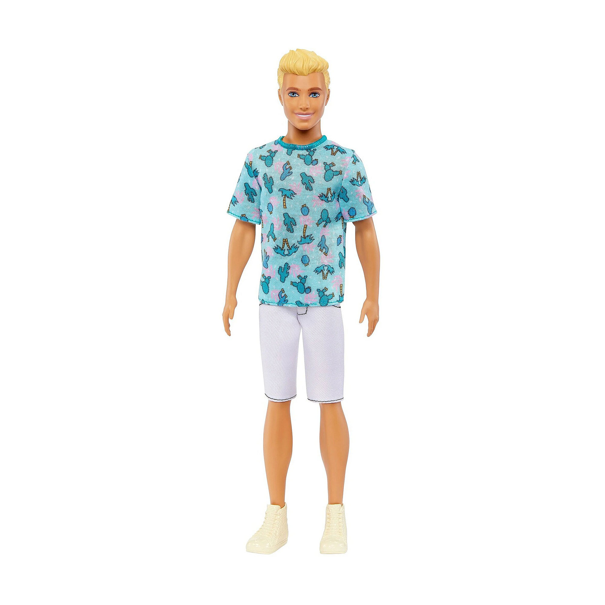 

Лялька Barbie Модник Кен в футболці з кактусами, 29 см, від 3 років (HJT10)