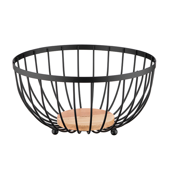 

Кошик Ardesto Midori чорний, 25*25*13 см (AR0904B)