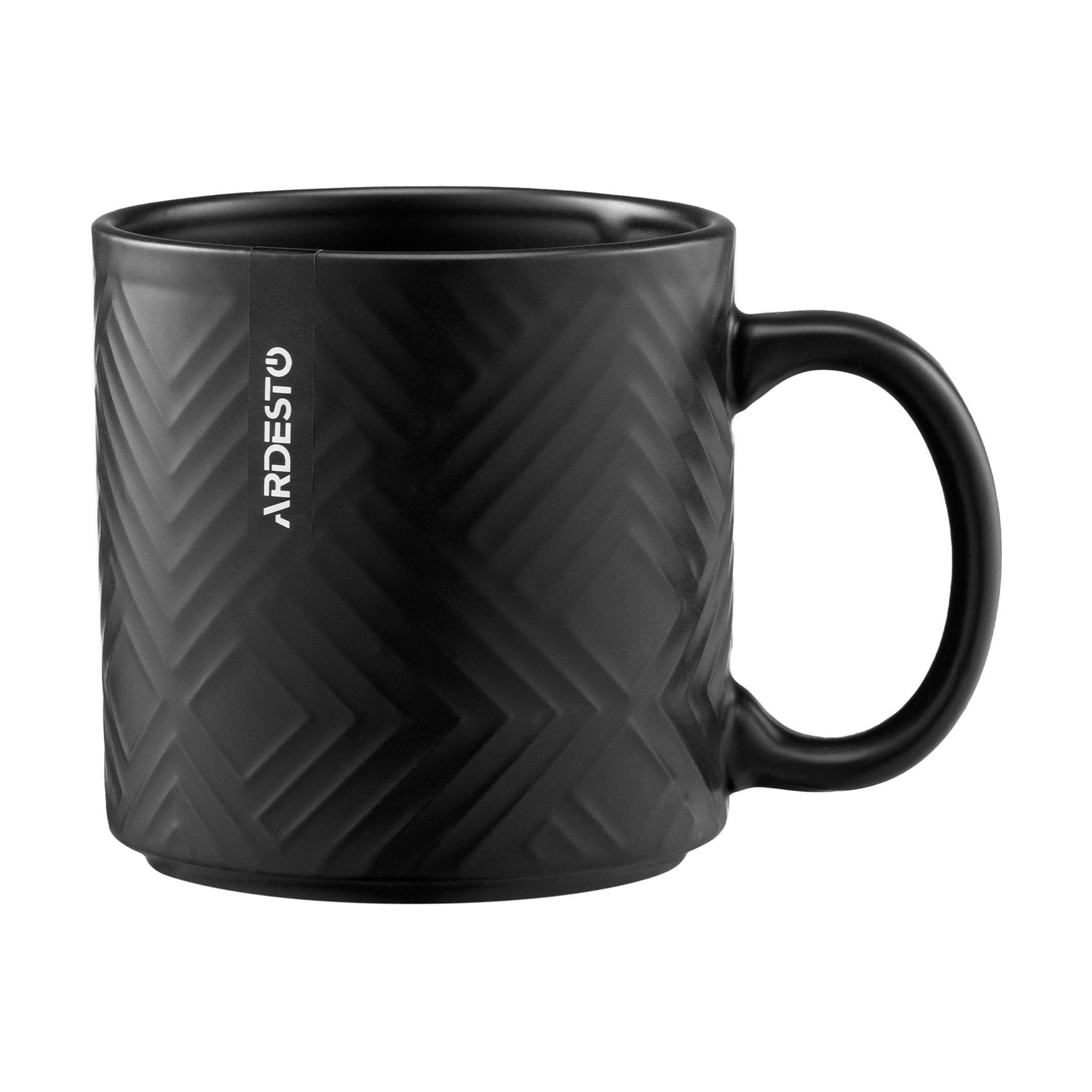

Чашка Ardesto Francesca чорний, 360 мл (AR3483BK)