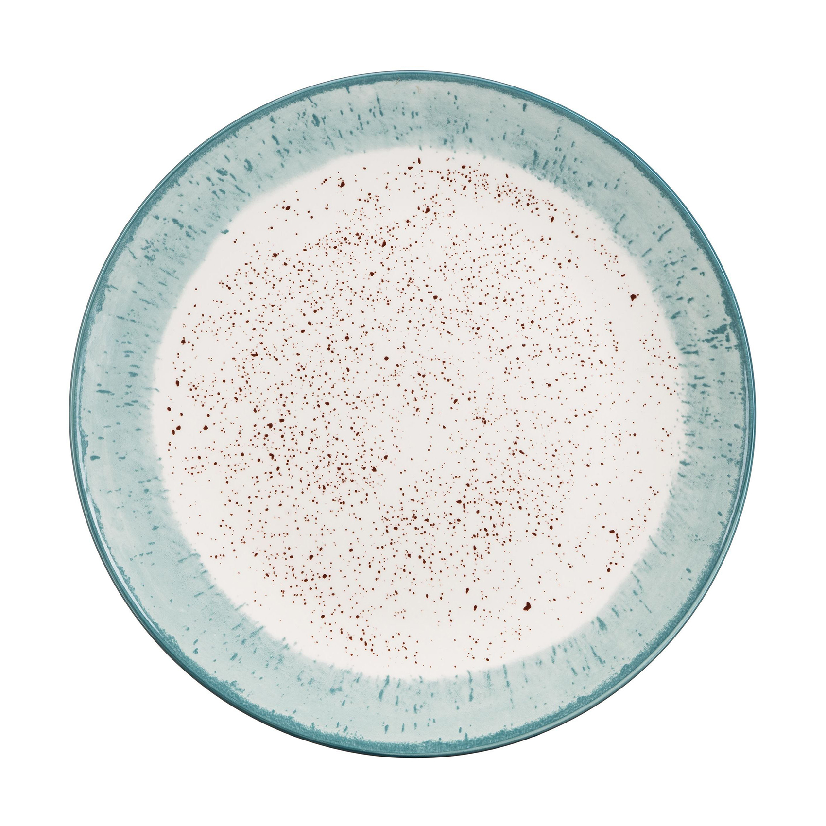 

Тарілка обідня Ardesto Siena біло-блакитна, 27 см (AR2927SWB)