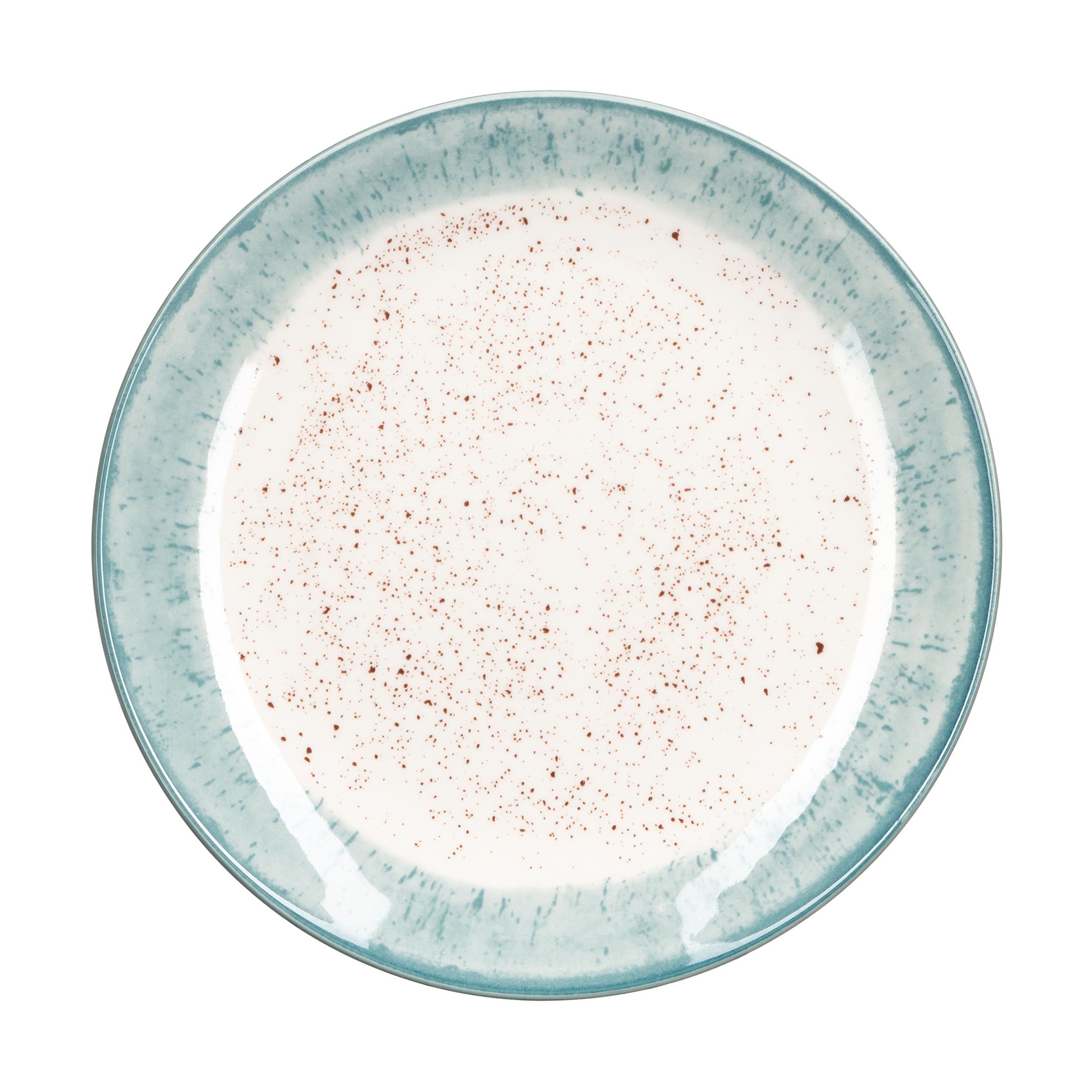 

Тарілка десертна Ardesto Siena біло-блакитна, 19 см (AR2919SWB)