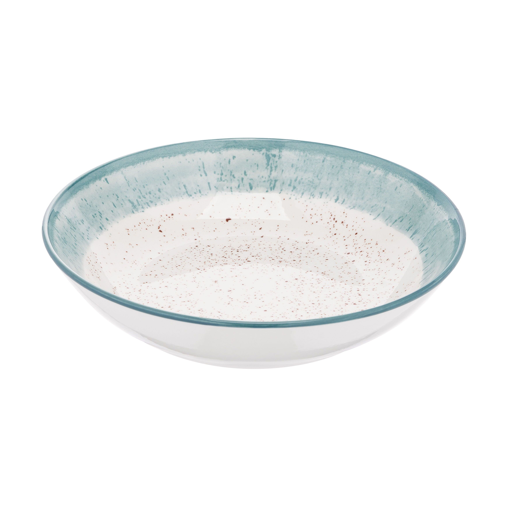 

Тарілка супова Ardesto Siena біло-блакитна, 20 см (AR2920SWB)