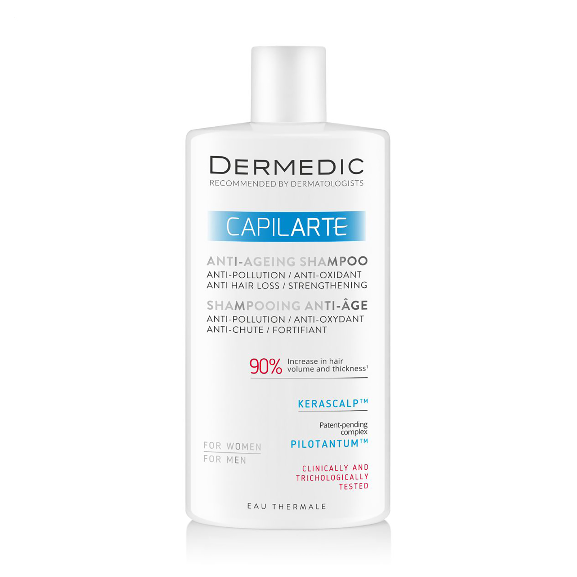 

Уцінка! Антивіковий шампунь Dermedic Capilarte Anti-Ageing Shampoo для волосся з ознаками старіння волосяних фолікулів і стрижнів, 300 мл