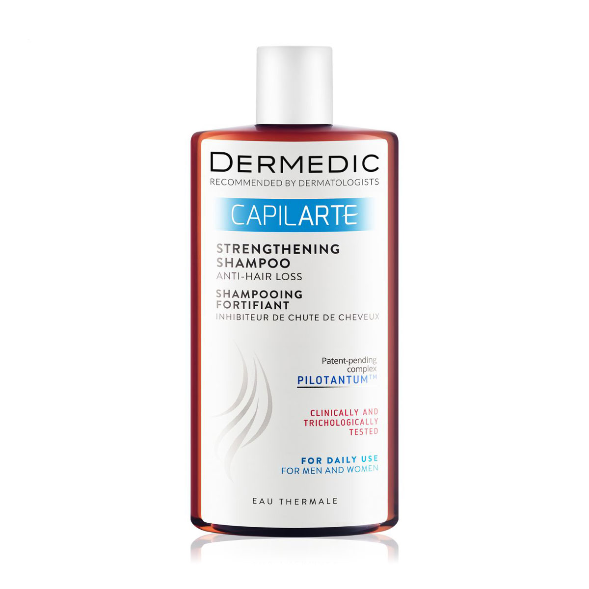 Зміцнювальний шампунь Dermedic Capilarte Strengthening Shampoo проти випадіння волосся, 300 мл