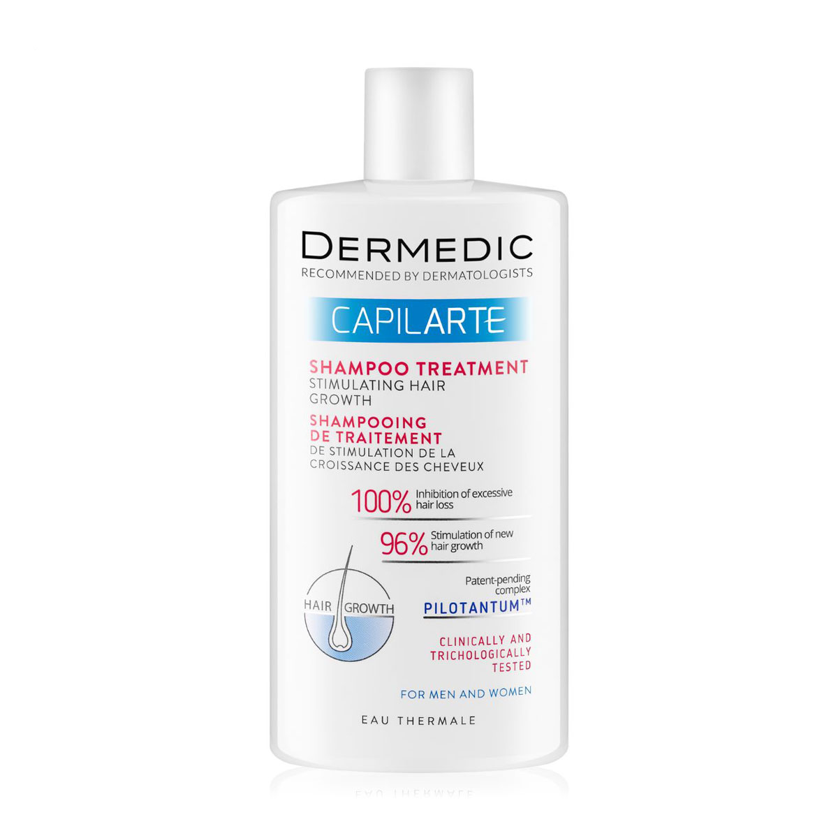 

Шампунь Dermedic Capilarte Shampoo Treatment для стимулювання та поновлення росту волосся, 300 мл