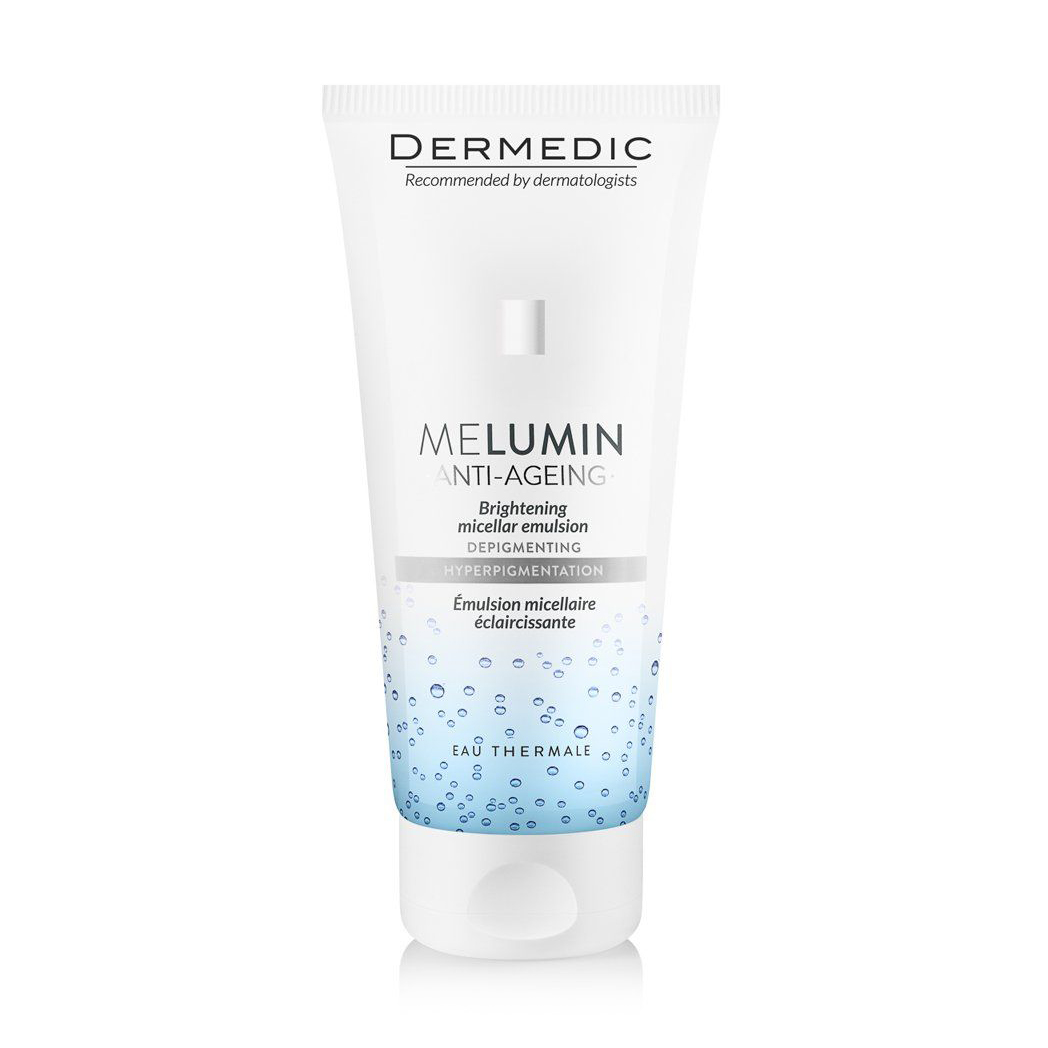 

Освітлювальна міцелярна емульсія для обличчя Dermedic Melumin Anti-Ageing Brightening Micellar Emulsion, 200 мл