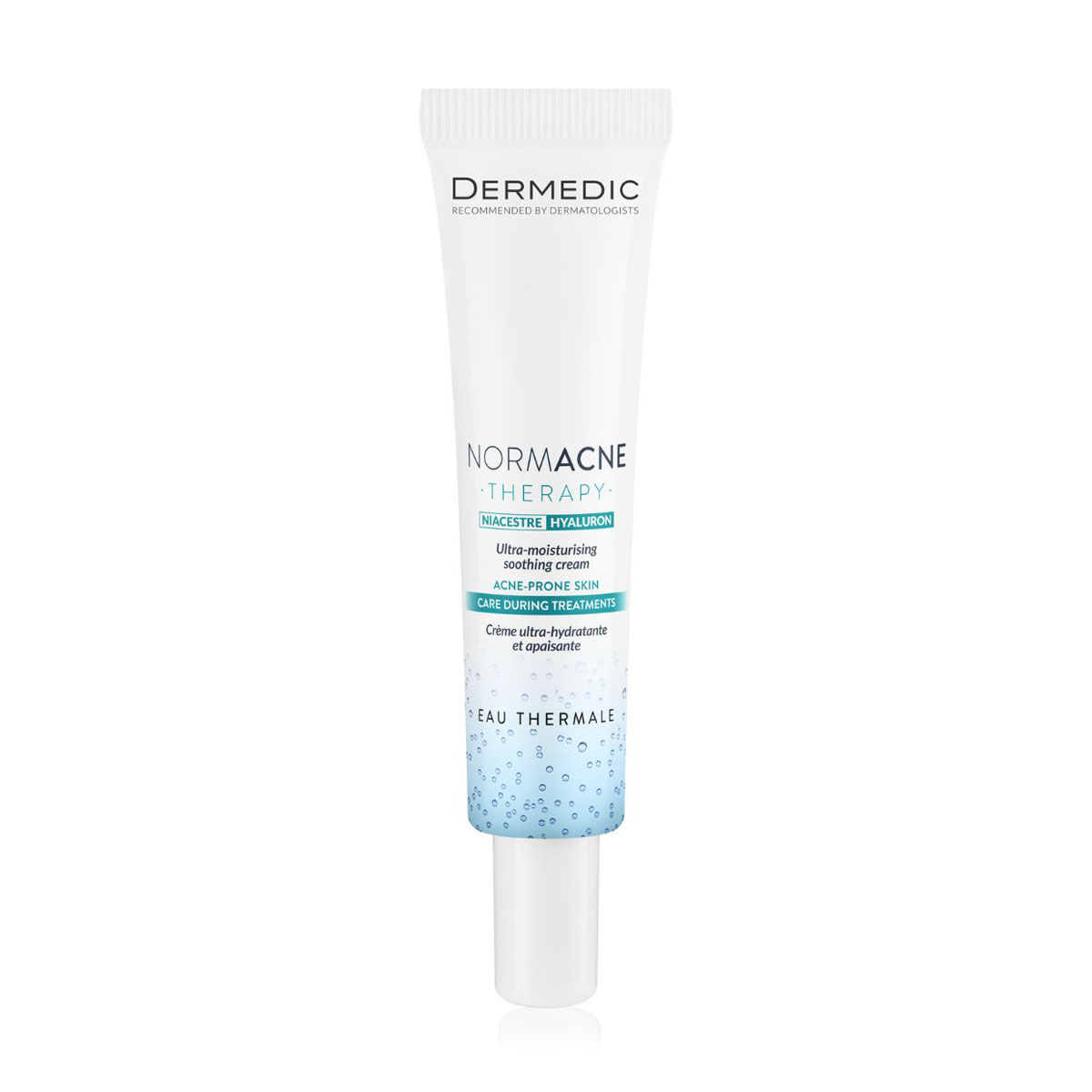 

Ультразволожувальний заспокійливий крем для обличчя Dermedic Normacne Ultra-Moіsturising Soothing Cream для шкіри схильної до акне, 40 мл