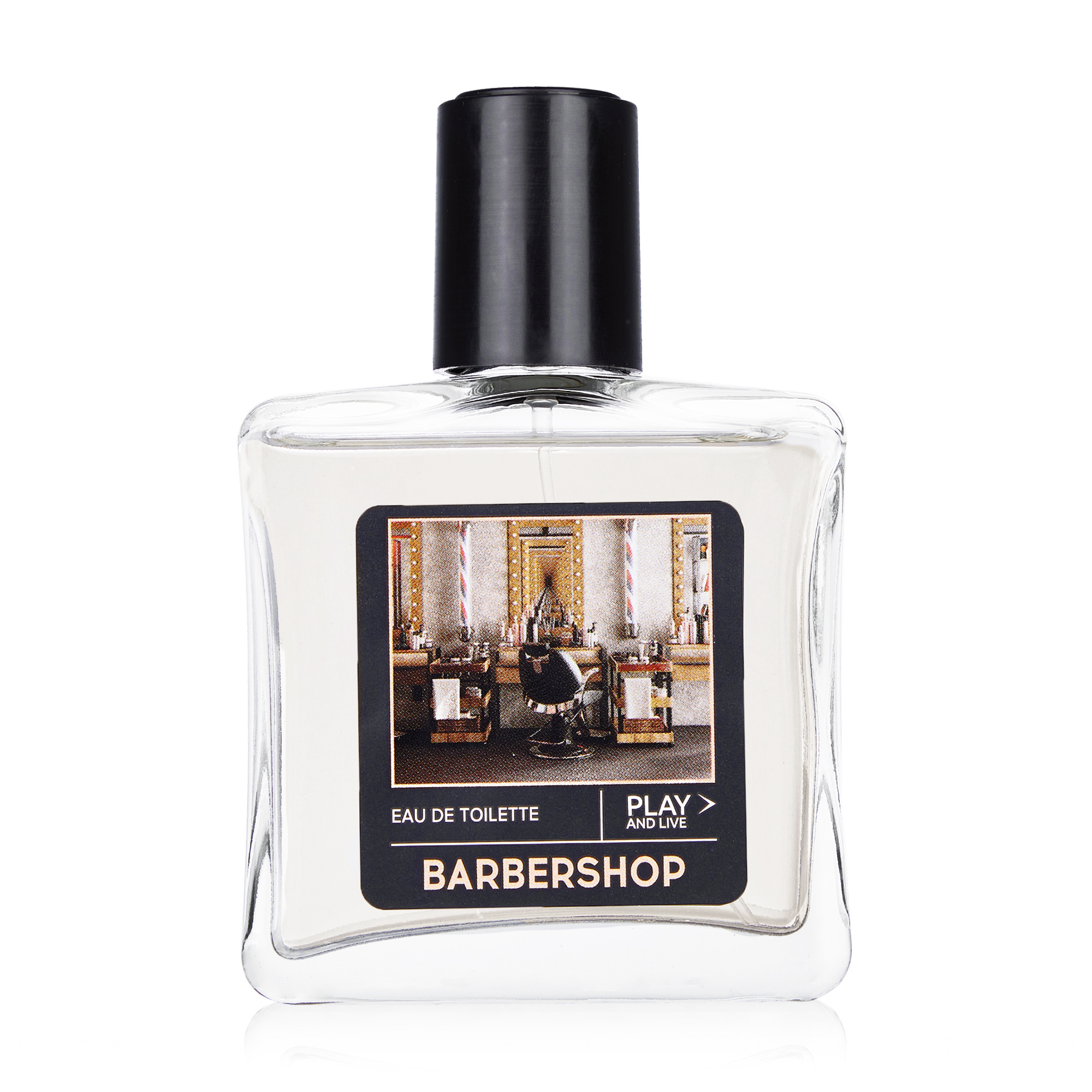 

Play and Live Barbershop Туалетна вода чоловіча, 90 мл