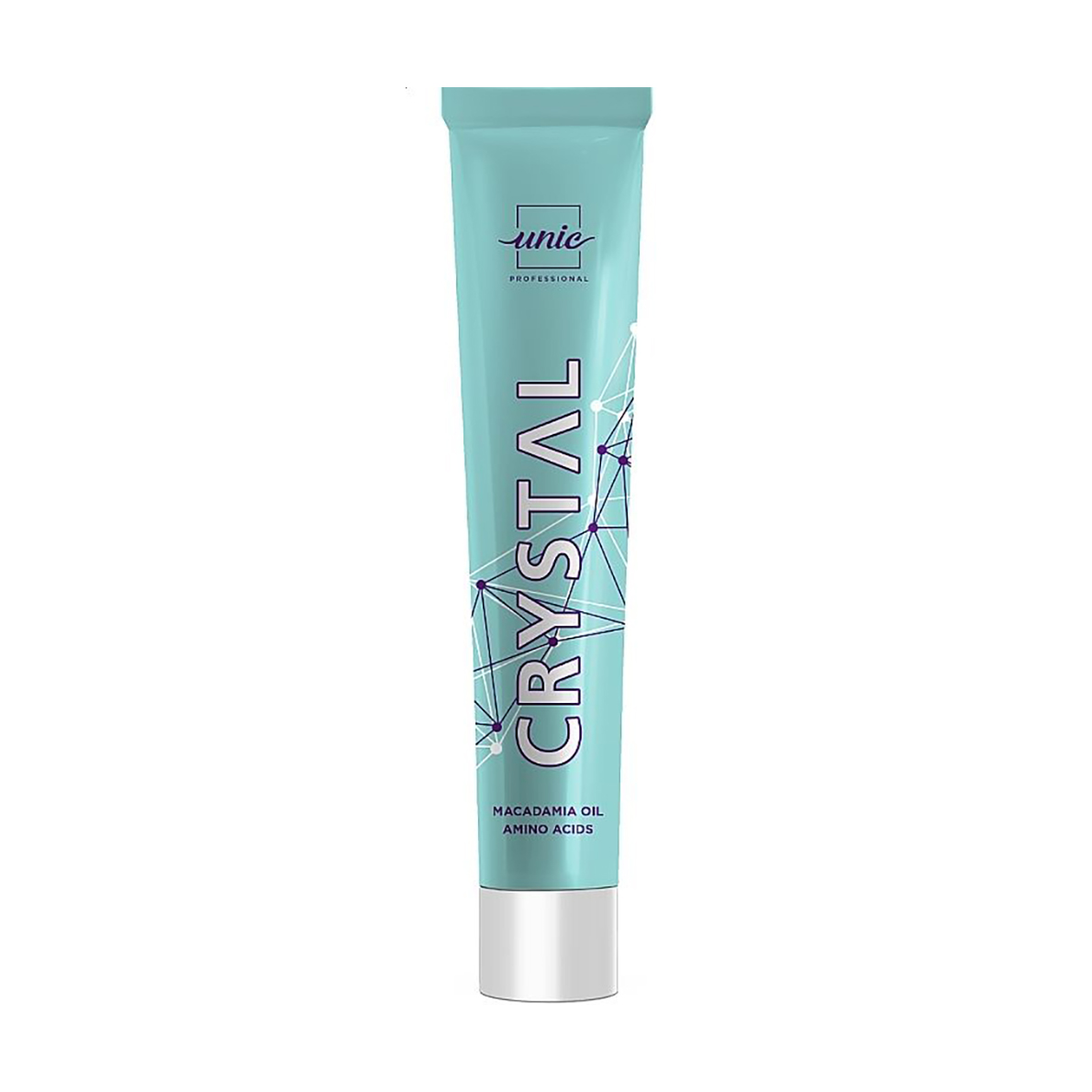 Крем-фарба для волосся Unic Professional Crystal Permanent Hair Color 5/02 Світлий шатен натуральний матовий, 100 мл