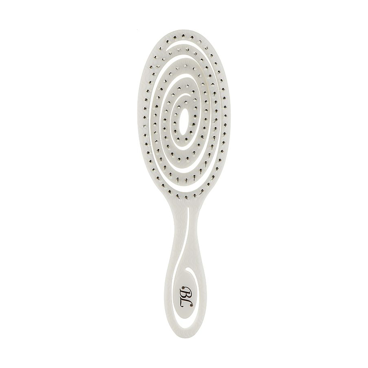 

Щітка для волосся Beauty Line продувна, спіраль, з біопластику, сіра, 1 шт