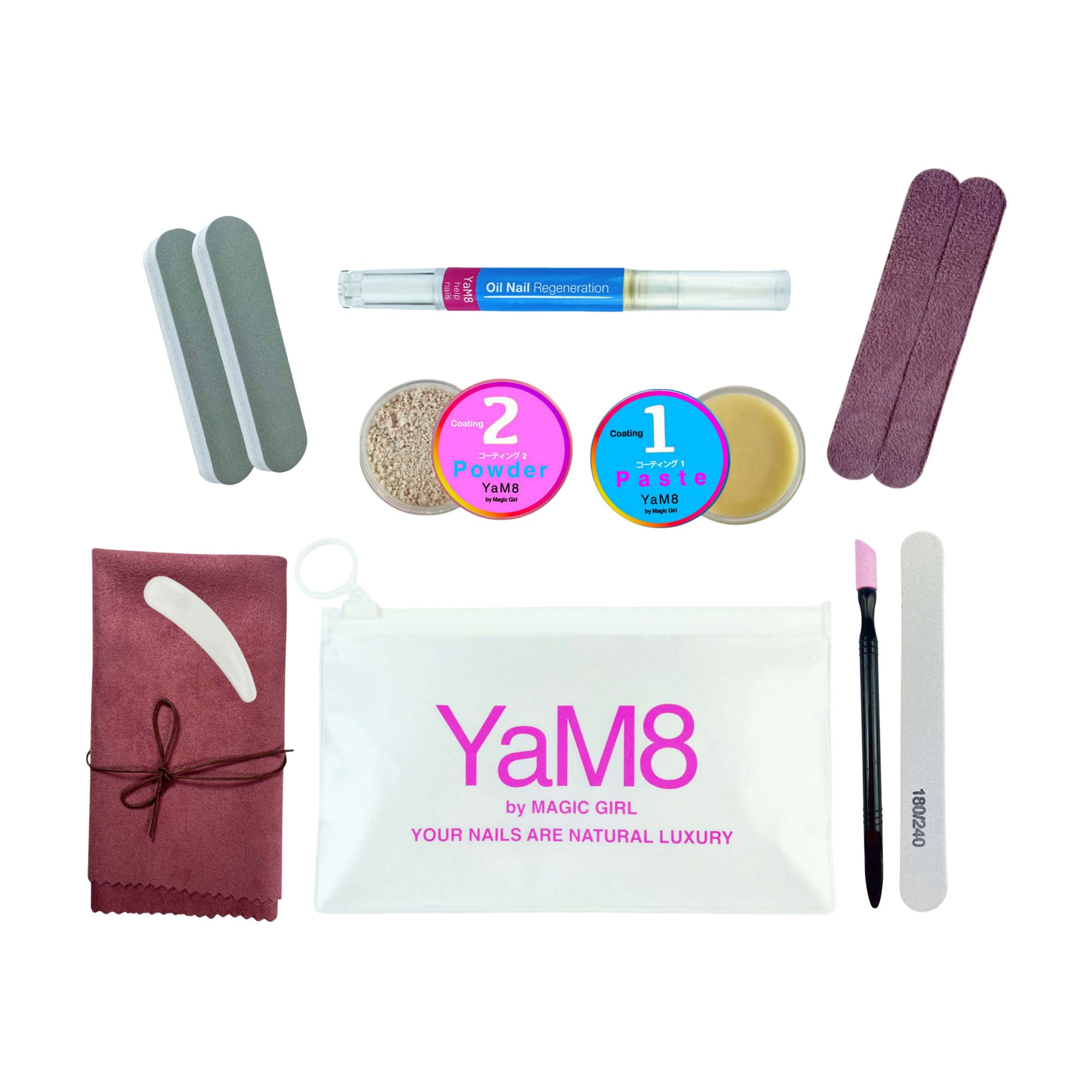 

Набір для японського манікюру Magic Girl, 12 продуктів