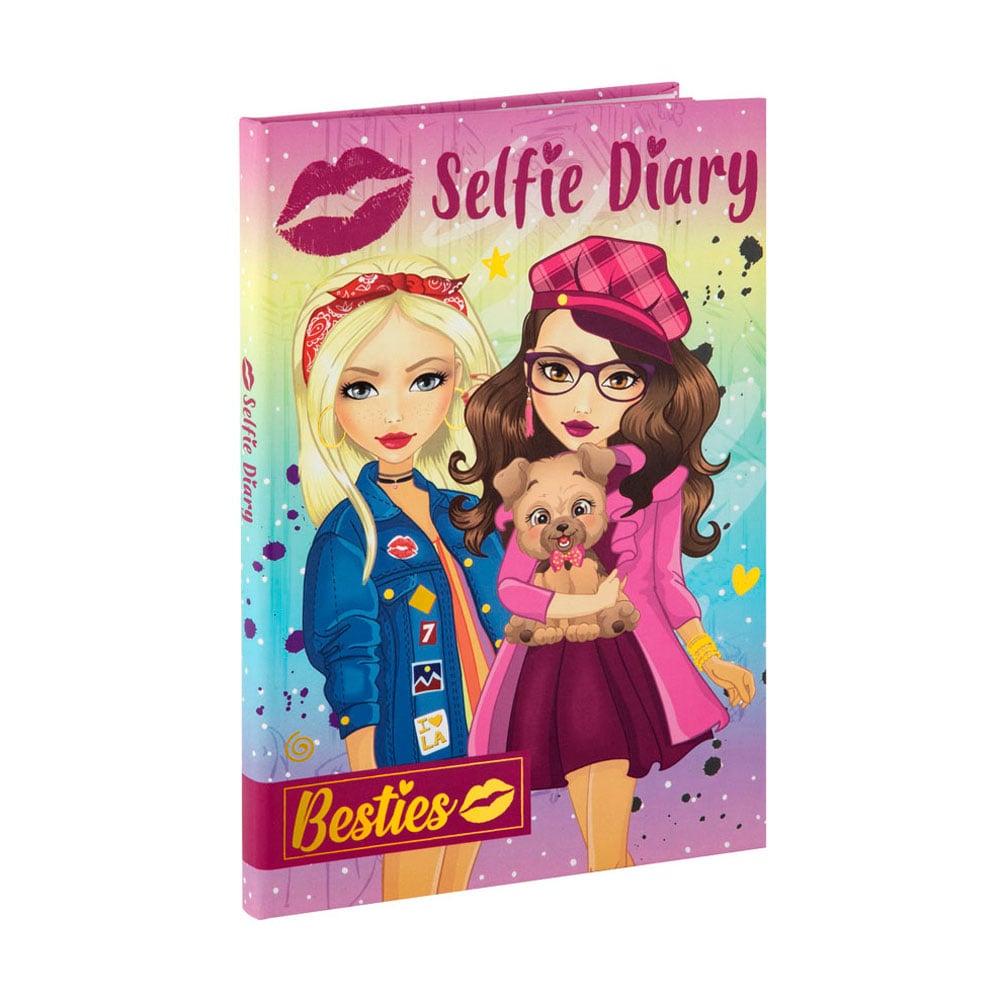 

Щоденник А5 Besties з чарівною ручкою, 50 аркушів, фіолетовий, 17*21.5*1.5 см, від 6 років (961022)