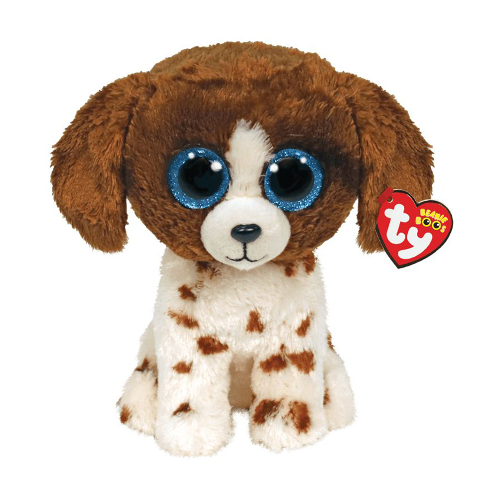 

Дитяча м'яконабивна іграшка TY Beanie Boos Цуценя Muddles, від 3 років, 25 cм (36487)