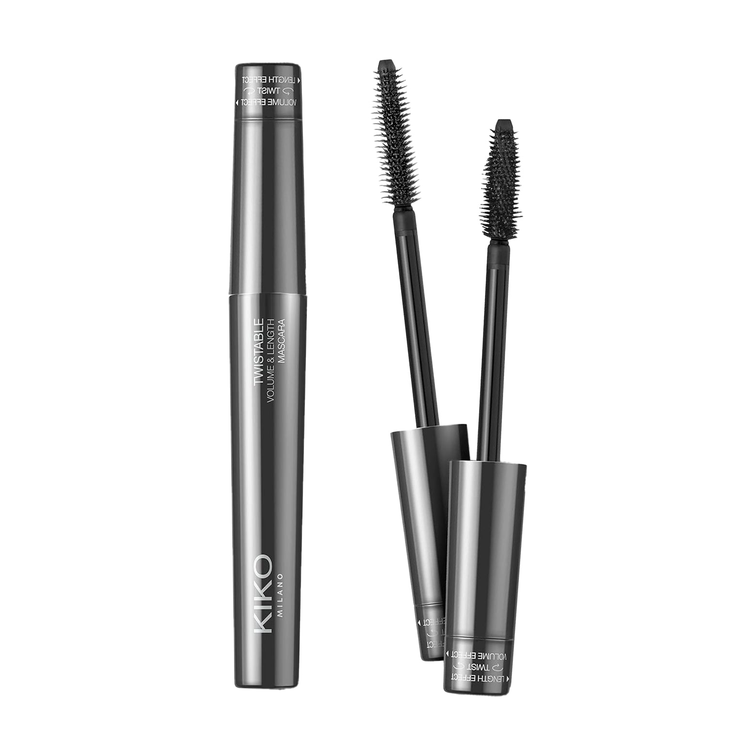 

Туш для вій Kiko Milano Twistable Volume & Length Mascara, Black, 7.5 мл