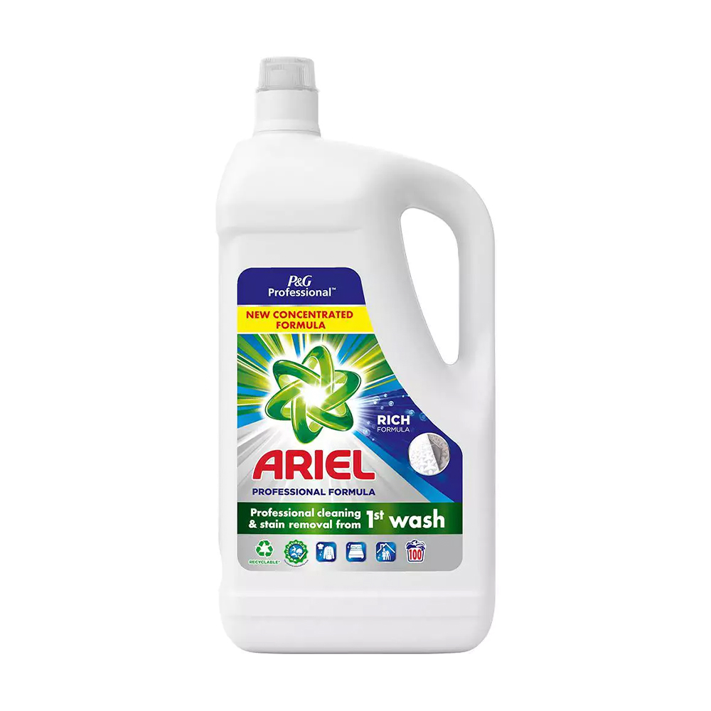 

Уцінка! Гель для прання Ariel Professional для білих речей, 100 циклів прання, 5 л