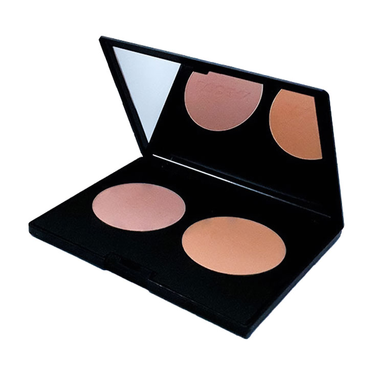 

Палетка рум'ян для обличчя L'OCEAN Double Shading Compact 5, 2*10 г