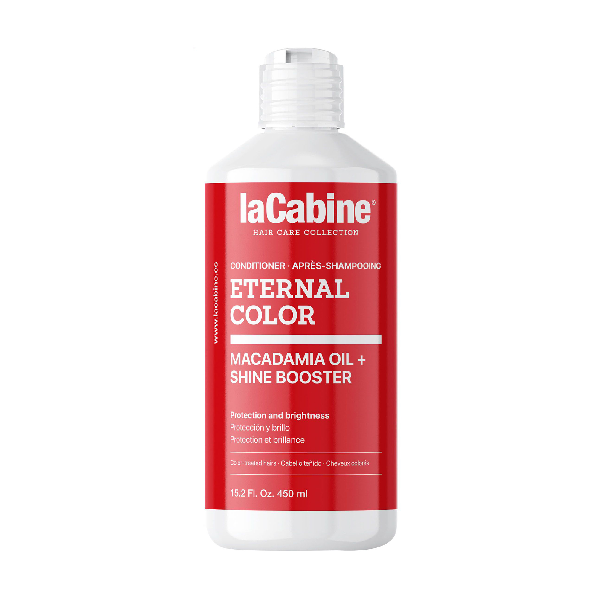 

Кондиціонер La Cabine Eternal Color Conditioner для захисту кольору фарбованого волосся, з олією макадамії, 450 мл