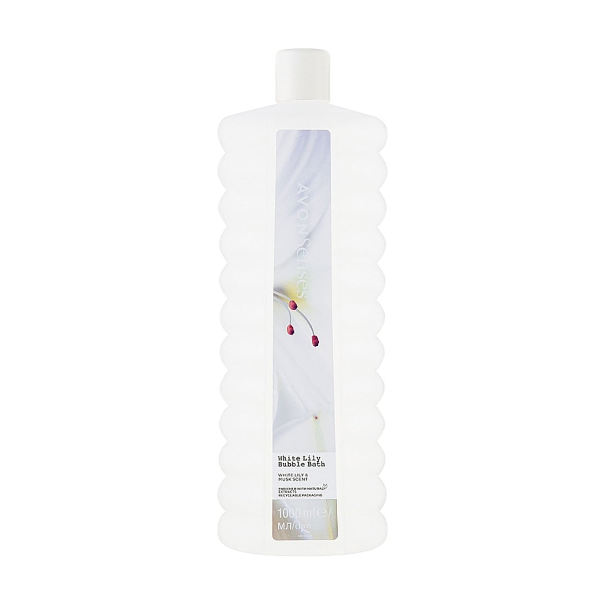 

Піна для ванн Avon Senses White Lily Bubble Bath Біла лілія, 1 л