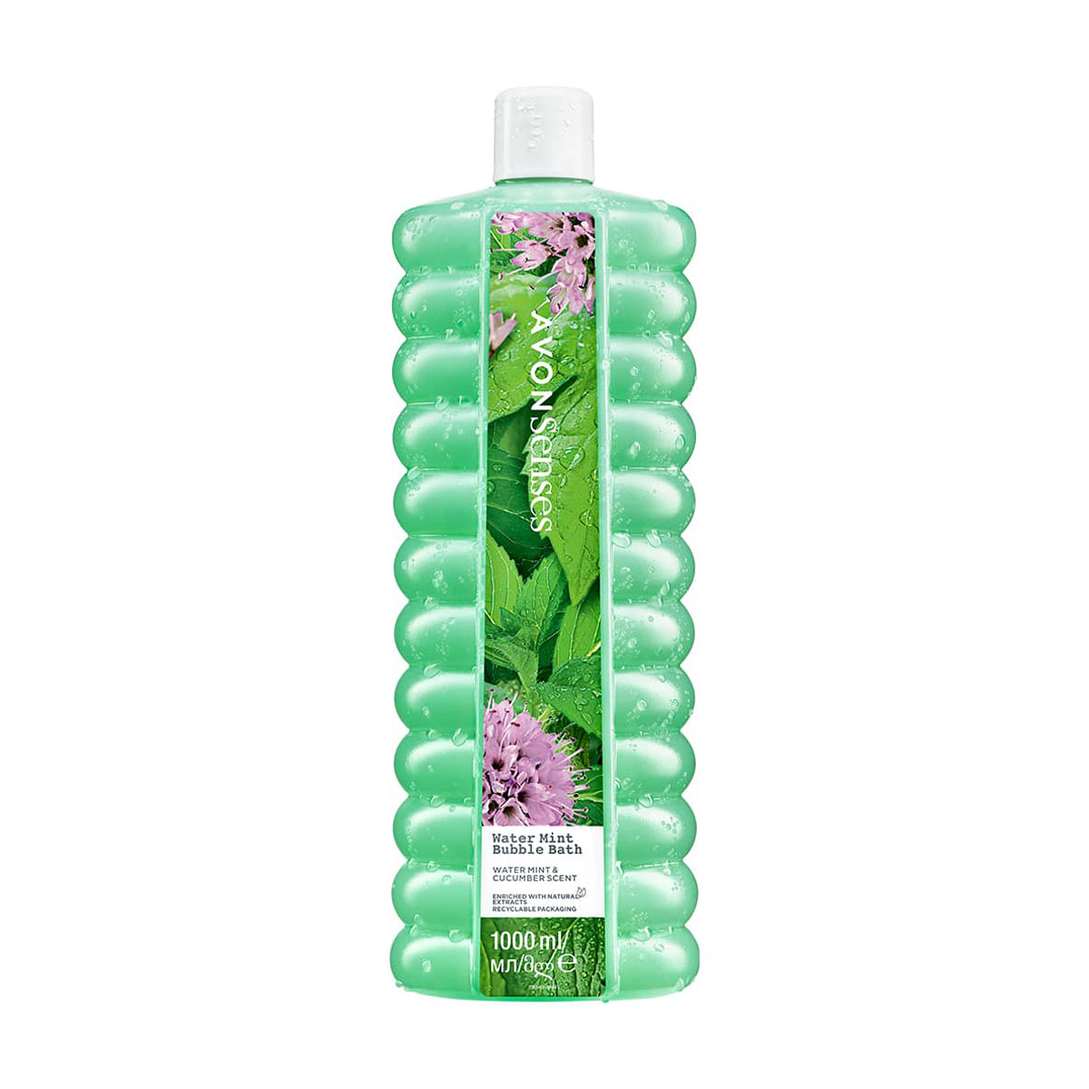 

Піна для ванн Avon Senses Water Mint Bubble Bath М'ятна свіжість, 1 л