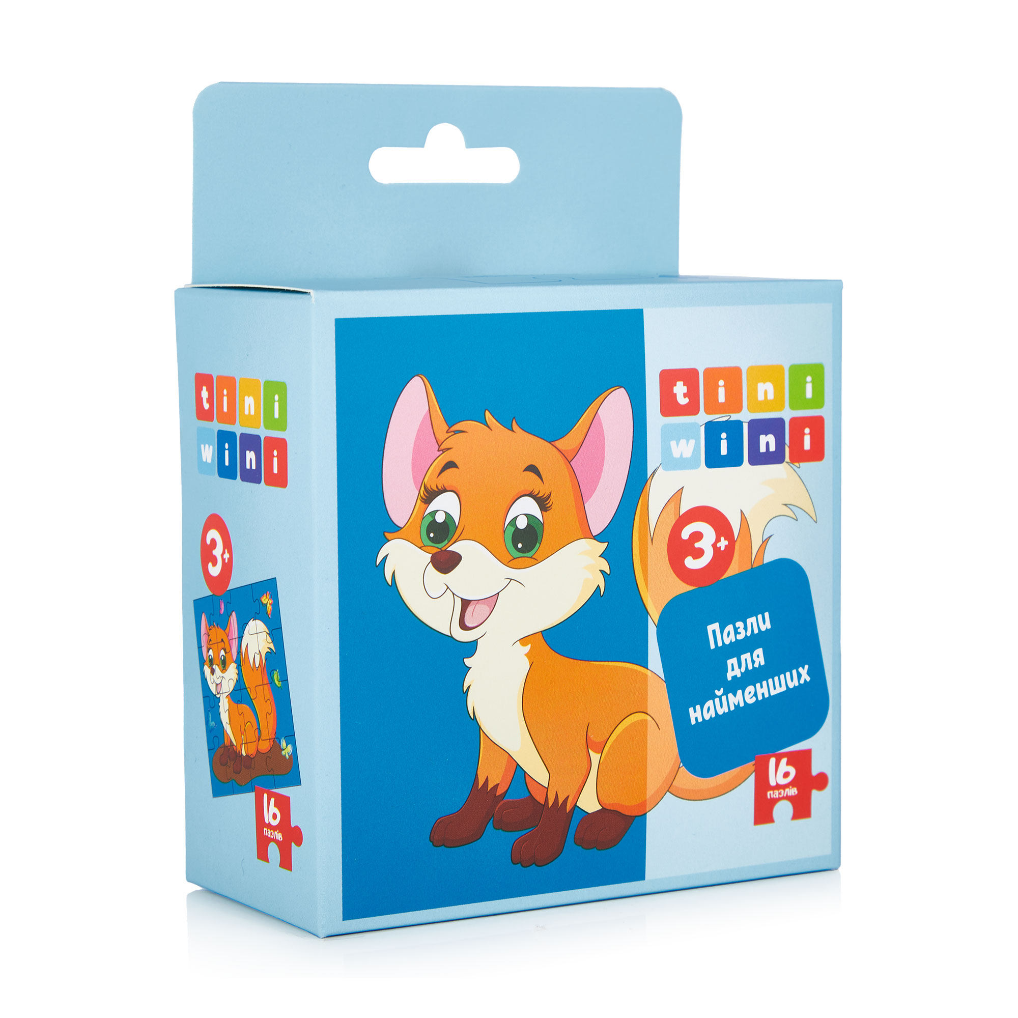 

Пазли для дітей Tini Wini Лисеня, від 3 років, 16 елементів