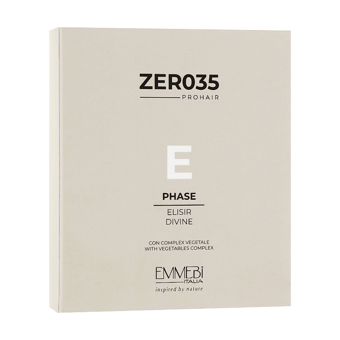 

Ампули для волосся Emmebi Italia Zer035 Pro Hair Elisir Divine фаза E, 12*4 мл