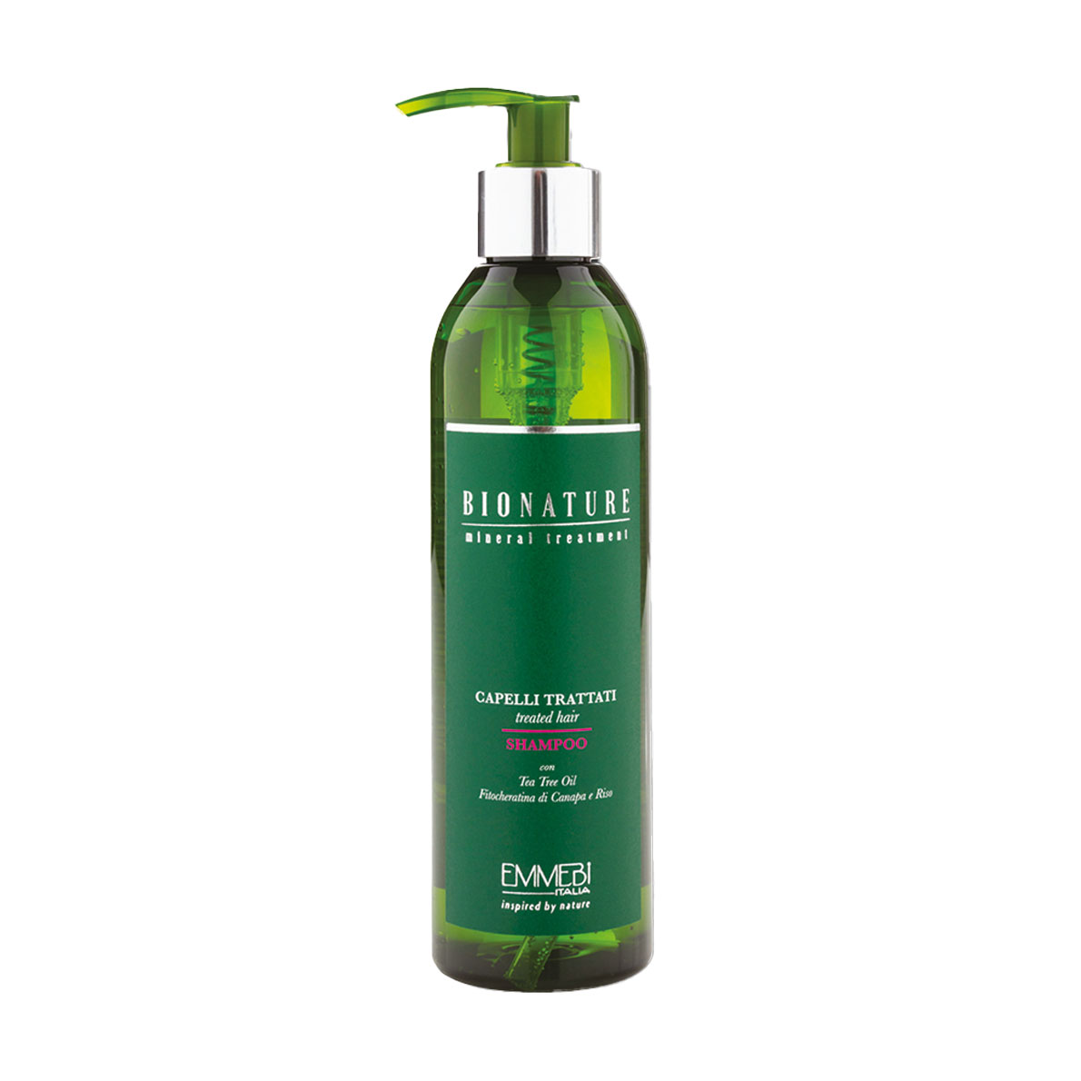 

Уцінка! Шампунь Emmebi Italia BioNature Mineral Treatment Treated Hair Shampoo для пошкодженого волосся, 250 мл