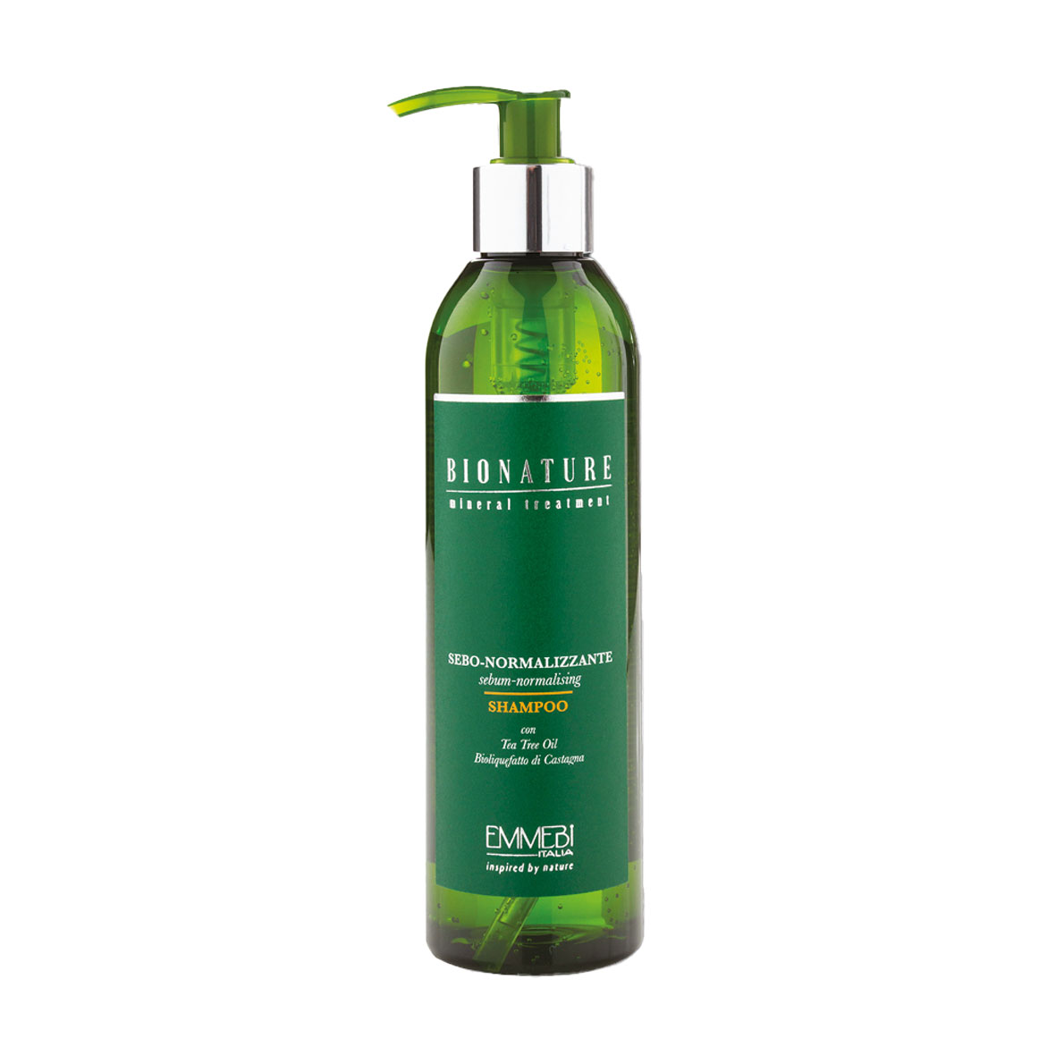 

Уцінка! Себонормалізувальний шампунь для волосся Emmebi Italia BioNature Mineral Treatment Sebum-Normalizing Shampoo, 250 мл