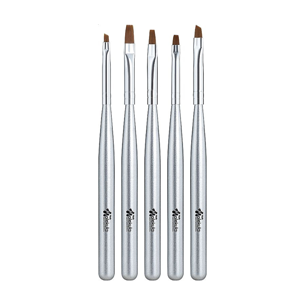 

Уцінка! Набір пензлів для китайського розпису Nails Molekula Professional, 5 шт (ML1041)