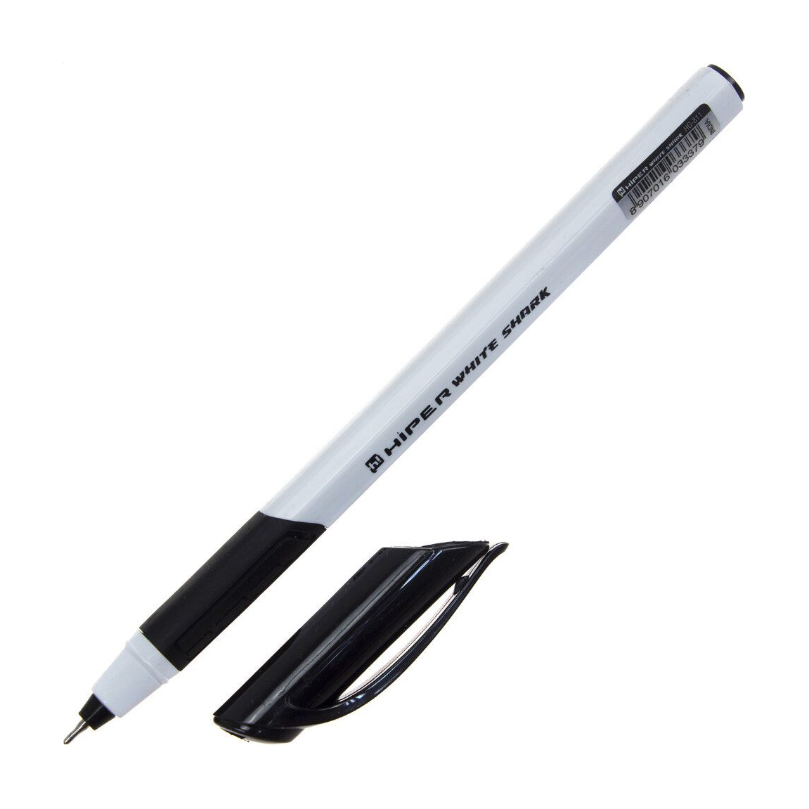 

Гелева ручка Тетрада White Shark HG-811, 0.6 мм, чорний, 1 шт