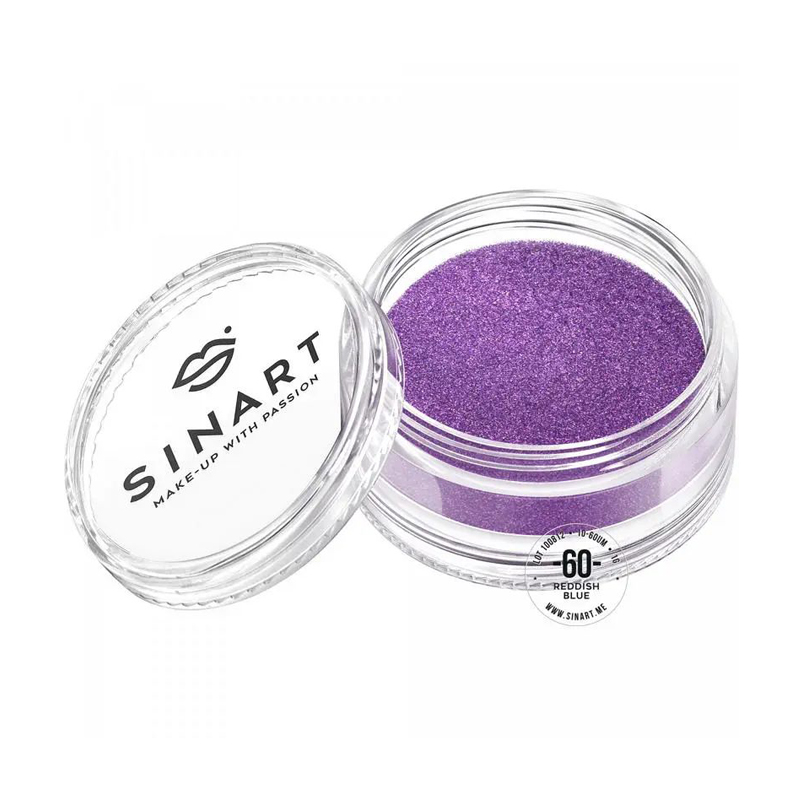 

Пігмент для повік Sinart Make-Up With Passion, 60 Reddish Blue, 1 г
