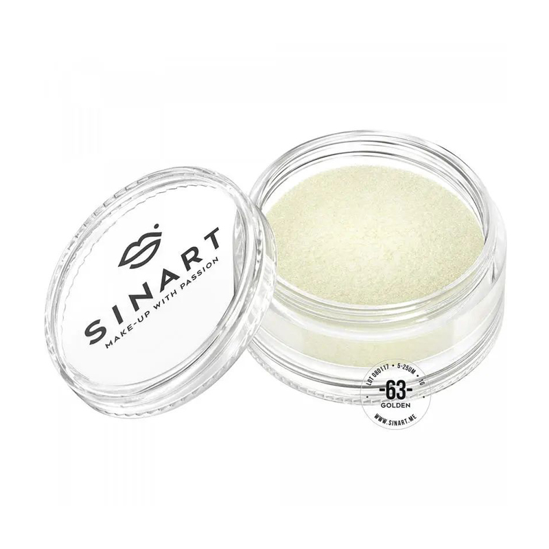 

Уцінка! Пігмент для повік Sinart Make-Up With Passion, 63 Golden, 1 г