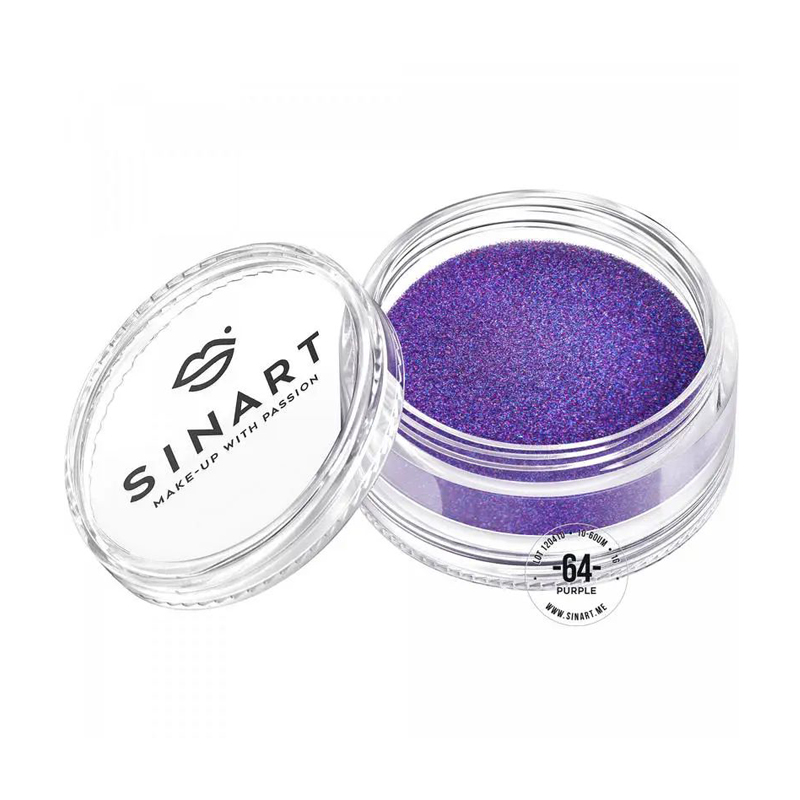 

Пігмент для повік Sinart Make-Up With Passion, 64 Purple, 1 г