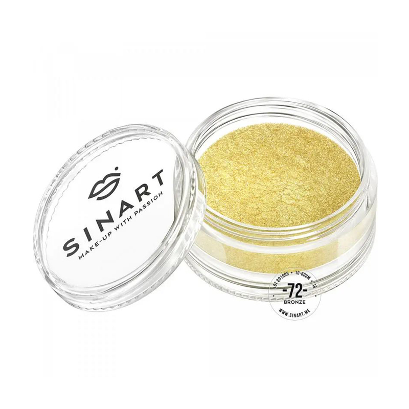 

Уцінка! Пігмент для повік Sinart Make-Up With Passion, 72 Bronze, 1 г