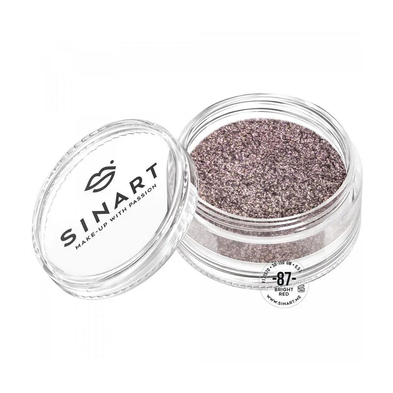 

Пігмент для повік Sinart Make-Up With Passion, 87 Bright Red, 0.5 г