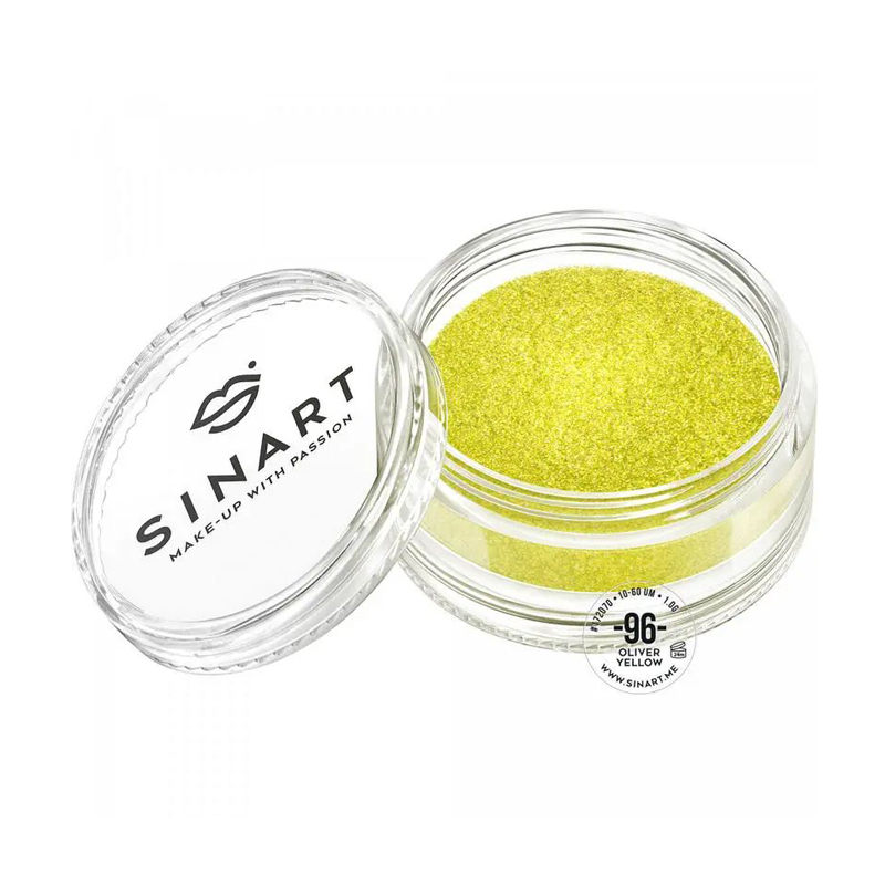 

Пігмент для повік Sinart Make-Up With Passion, 96 Oliver Yellow, 1 г