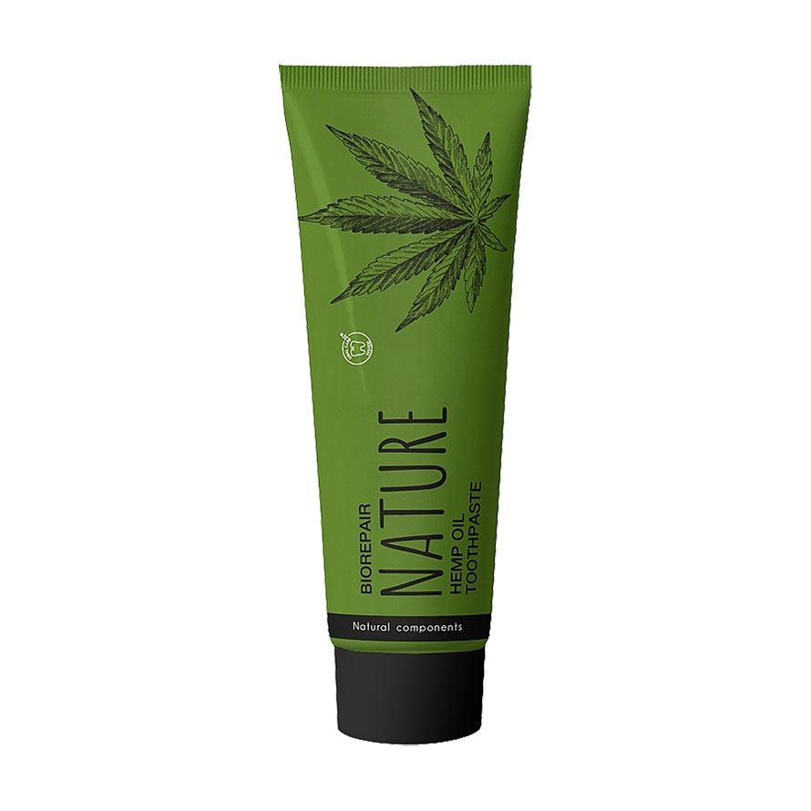 

Уцінка! Зубна паста Bioton Cosmetics Nature Biorepair Hemp Oil Toothpaste, 100 мл