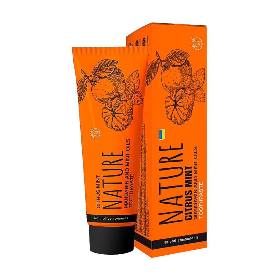 

Уцінка! Зубна паста Bioton Cosmetics Nature Citrus Mint Toothpaste, 100 мл