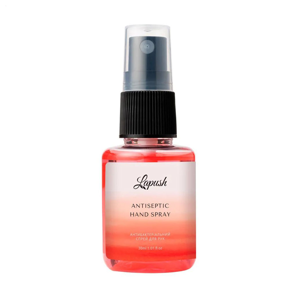 

Антибактеріальний спрей для рук Lapush Полуниця, 30 мл