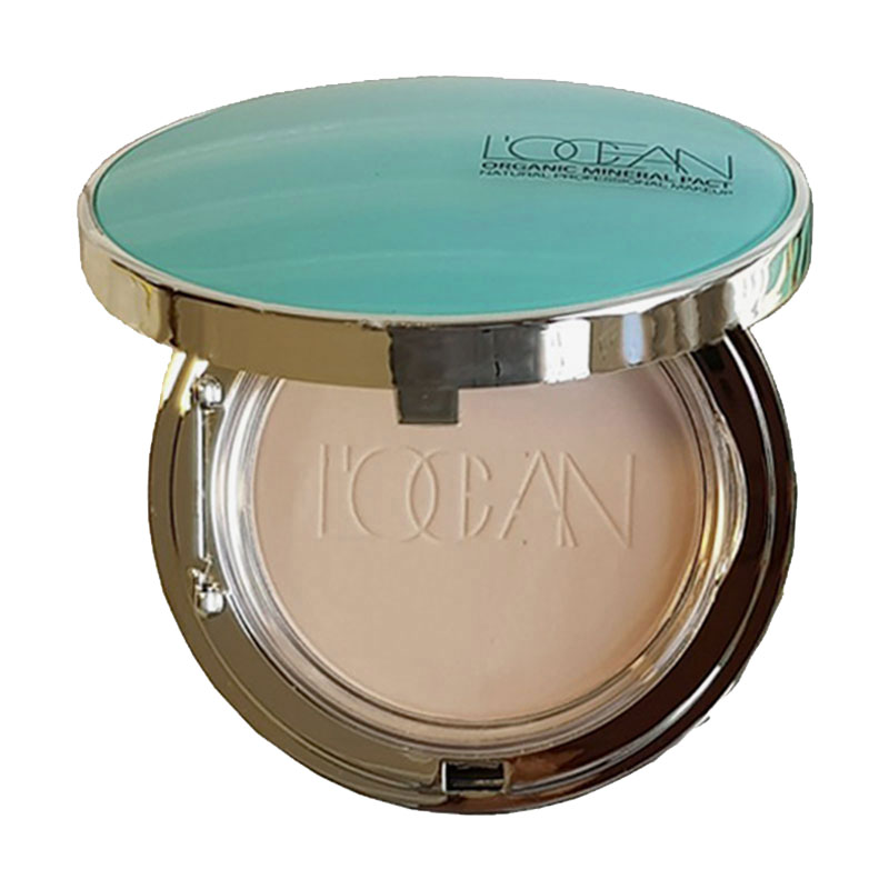 

Мінеральна пудра для обличчя L'OCEAN Organic Mineral Pact 21 Light Beige, 14 г