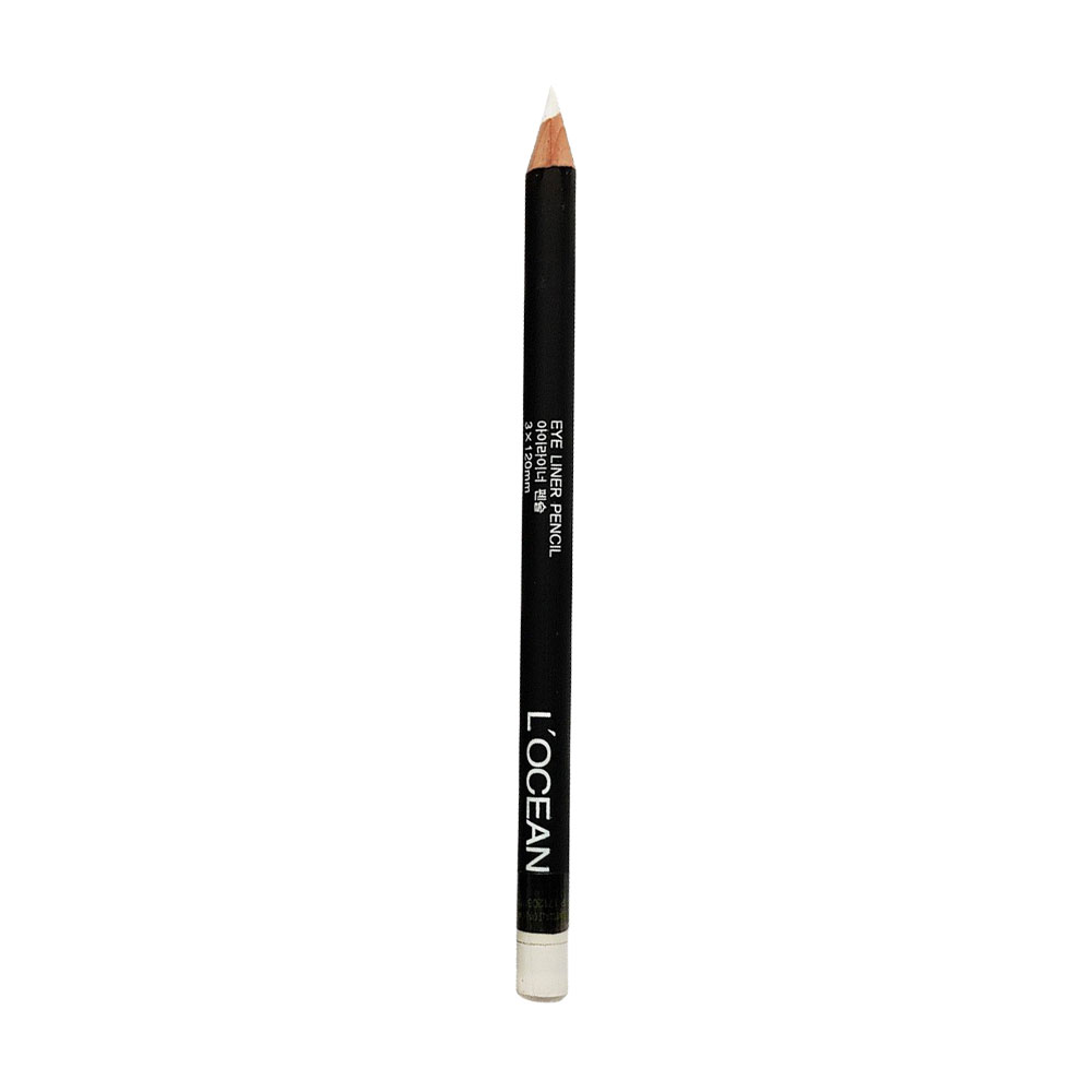 

Олівець для очей L'OCEAN Eye Liner Pencil 02 White, 1.5 г