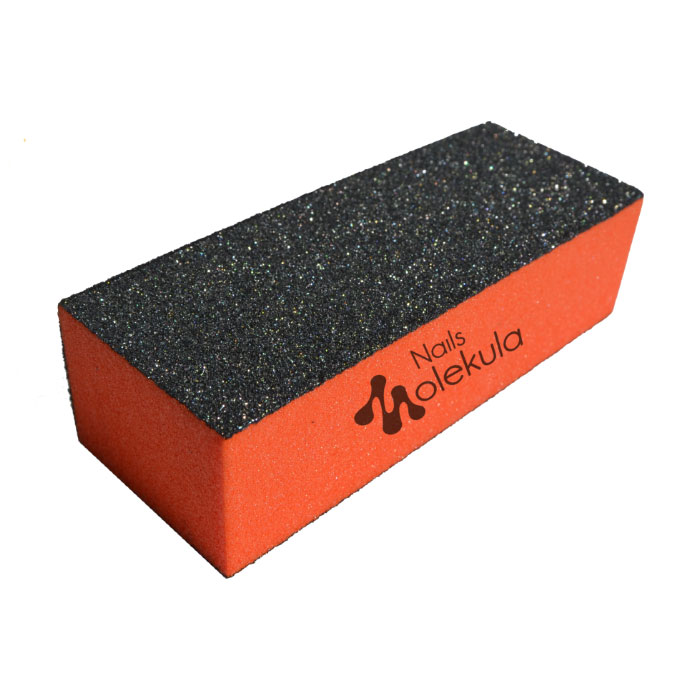 

Уцінка! Баф для нігтів Nails Molekula Professional 3-сторонній, 100/180, помаранчево-чорний (M35)