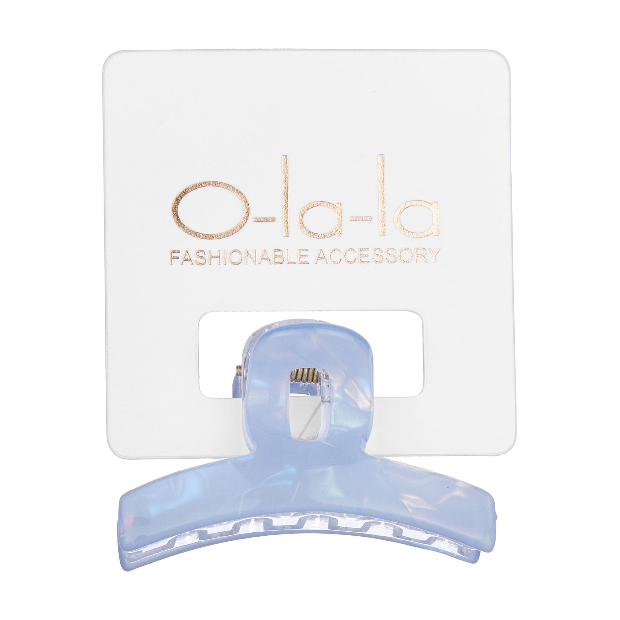 

Заколка-краб для волосся O-la-la блакитна, 1 шт (23H4510)