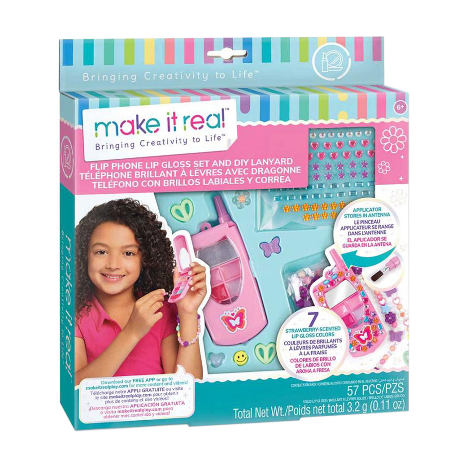 

Уцінка! Дитячий набір для макіяжу губ Make it Real Телефон, від 6 років (MR2329)