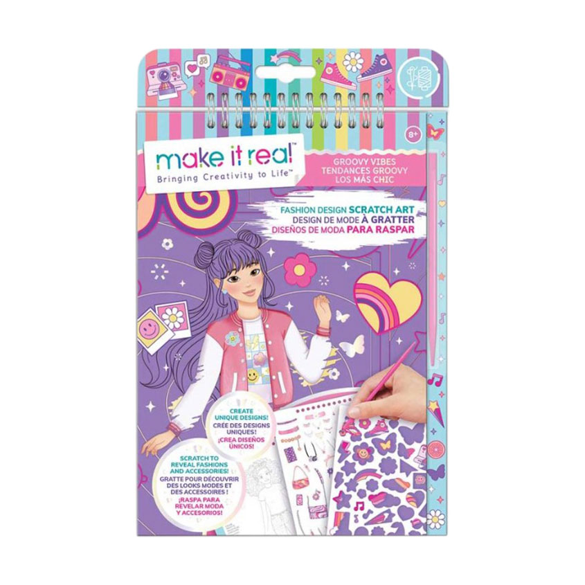 

Дитячий набір для скетчингу Make it Real Крутий вайб, від 8 років (MR3211)