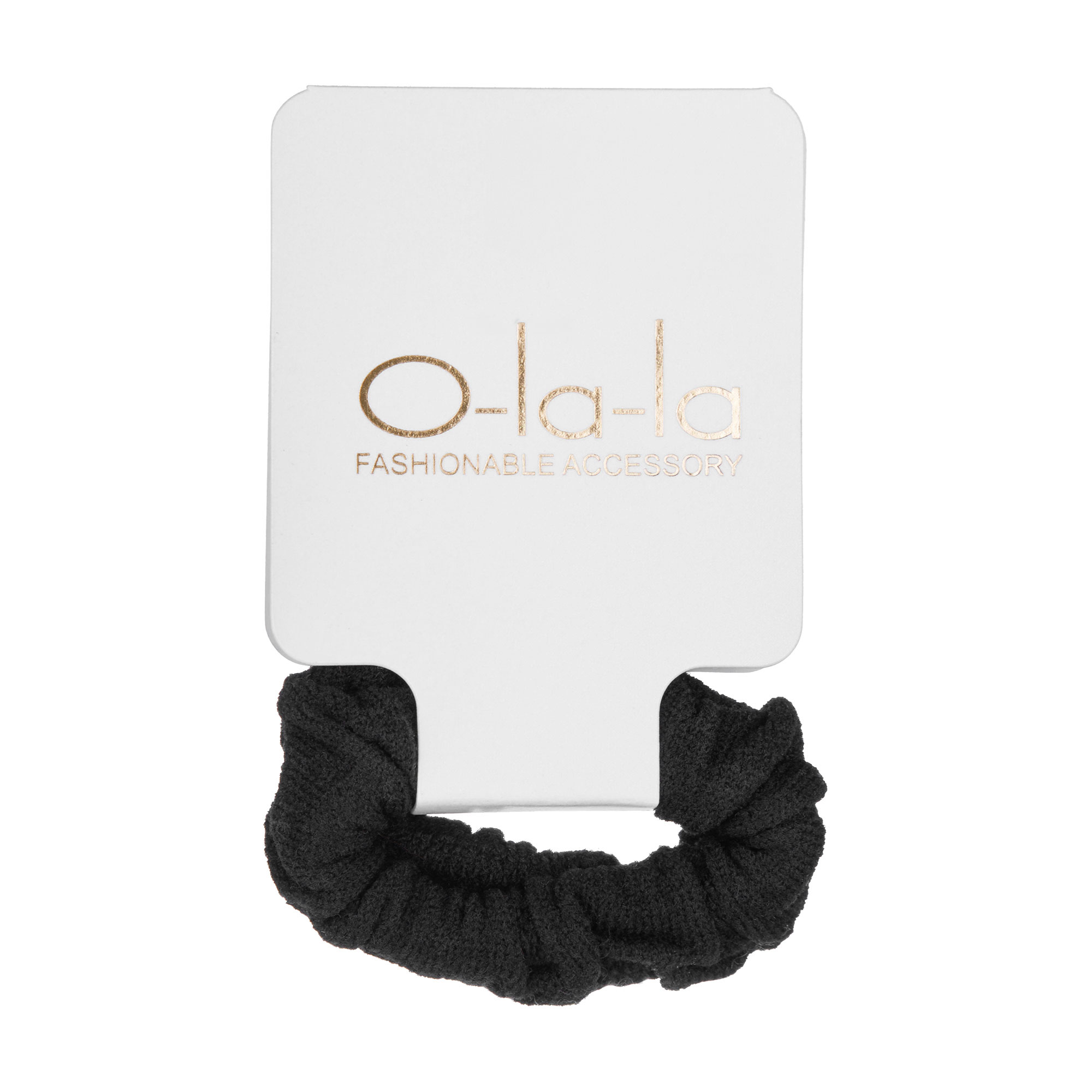 

Резинка для волосся O-la-la чорна, 1 шт (20J864)